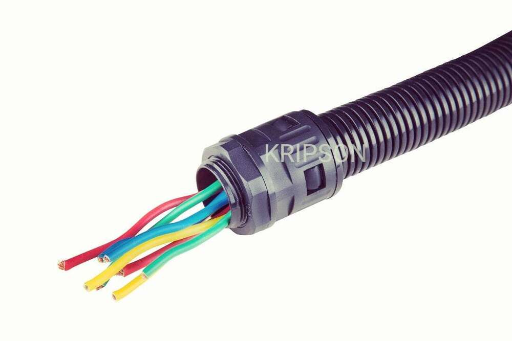 Nylon Flexible Conduit - Color: Black (Standard)