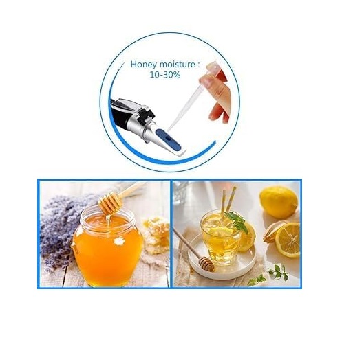 True Sense Portable Handheld Refractometer 58-92% Brix Meter, RHB-92