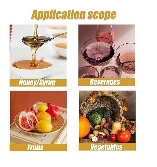 True Sense Portable Handheld Refractometer 58-92% Brix Meter, RHB-92