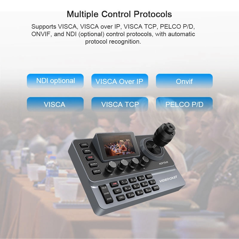 VIDEOCAST VC-C101 NDI MULTIFUNCTIONAL PTZ CAMERA CONTROLLER