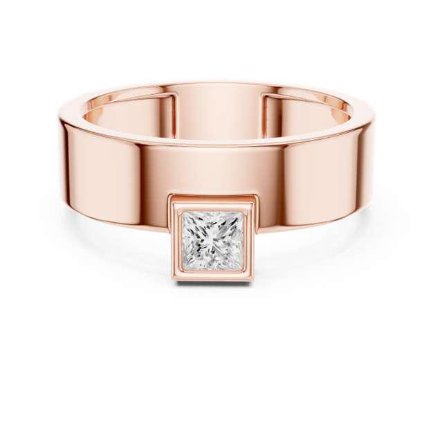 Horizon Pave Inlay Wide Band