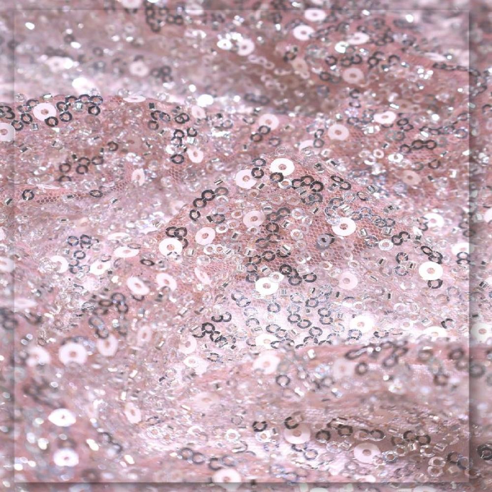 Sequin Beaded Embroidered Fabric for Bulk Buyers