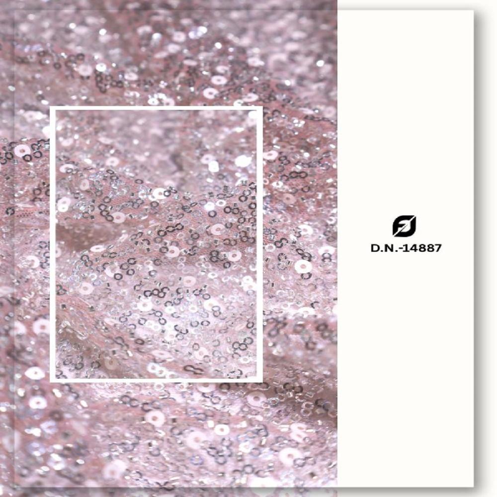 Sequin Beaded Embroidered Fabric for Bulk Buyers