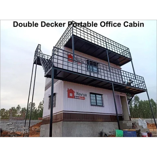 Double Decker Portable Office Cabin