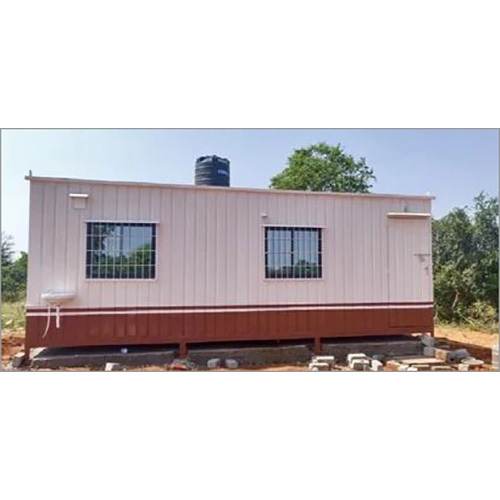 Modular SS Portable Office Cabin