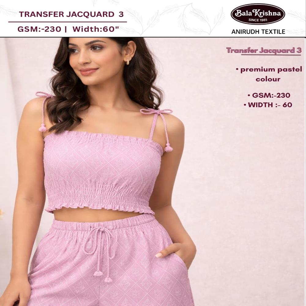 Jacquard 3 - Application: Garments