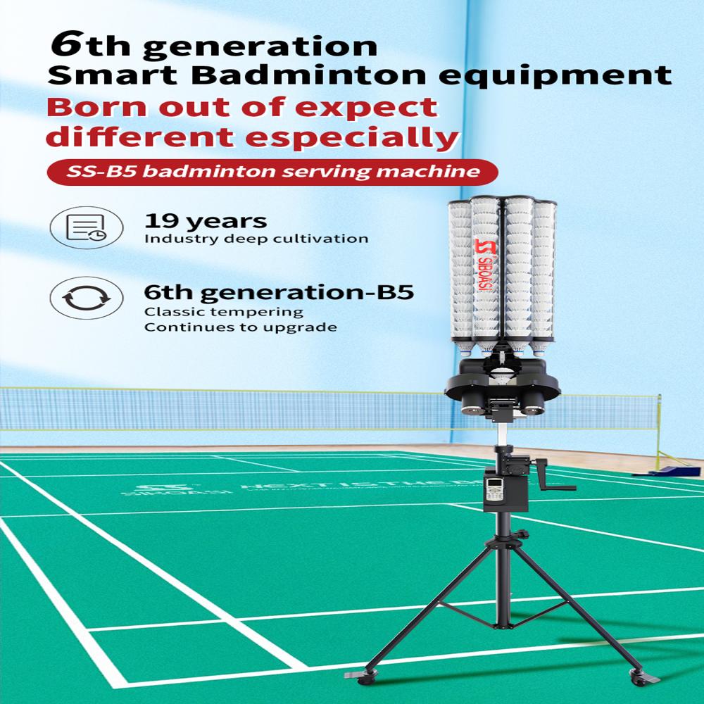 B5 Badminton feeding/shooting Machine