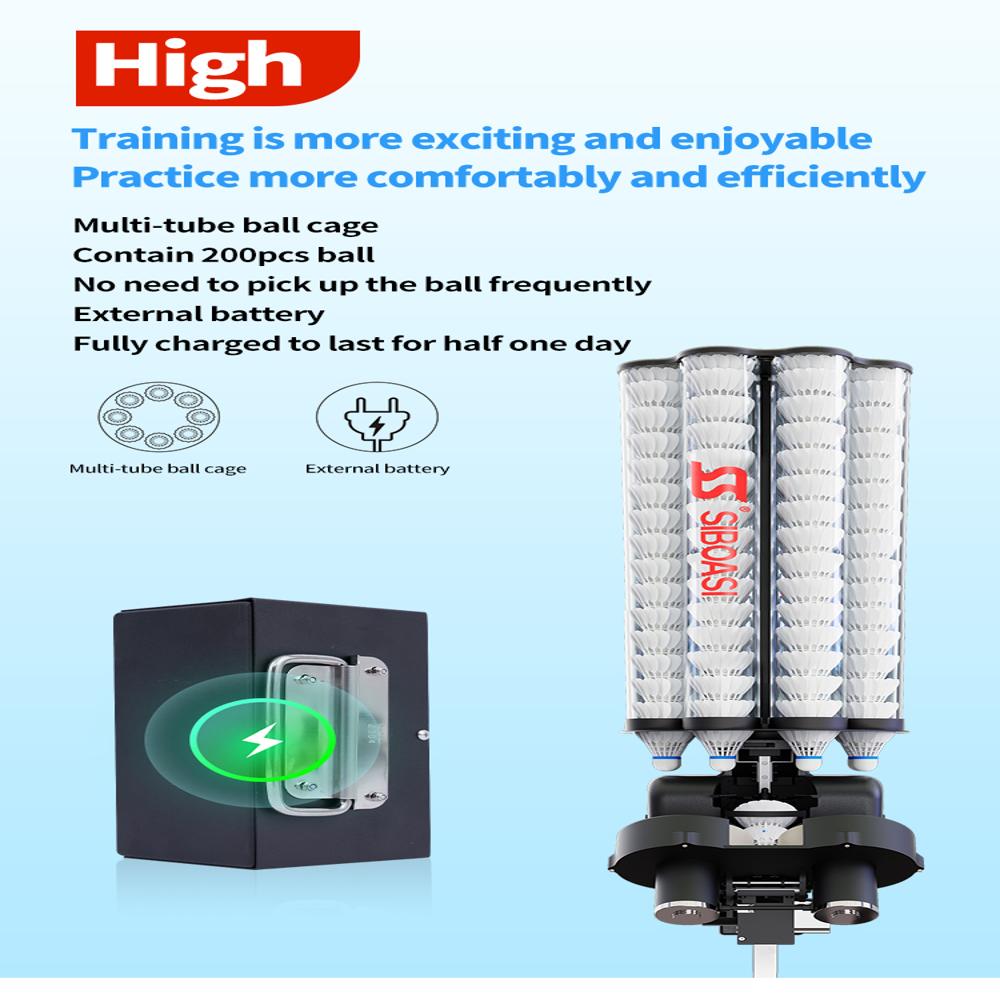 B5 Badminton feeding/shooting Machine