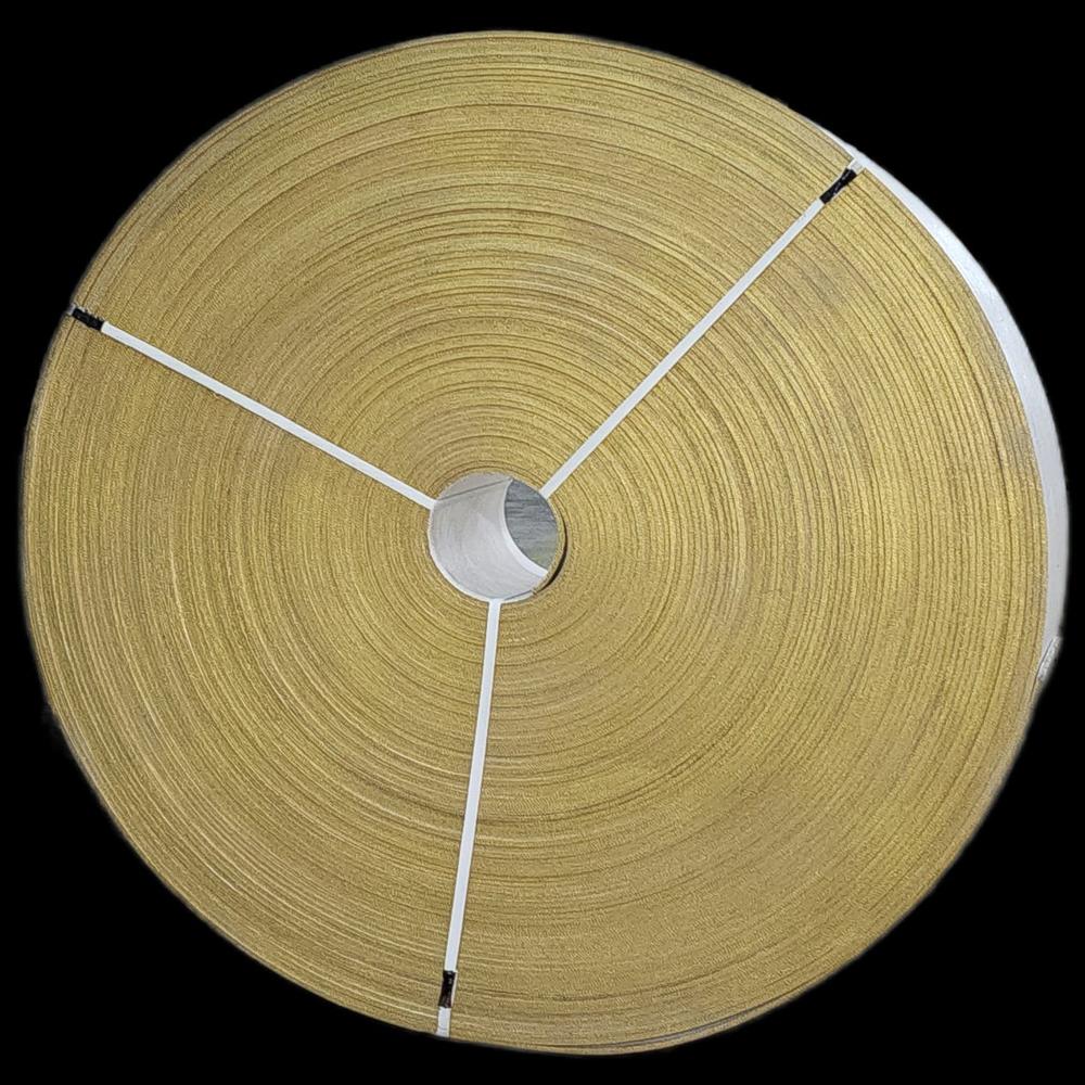 white synthetic belt