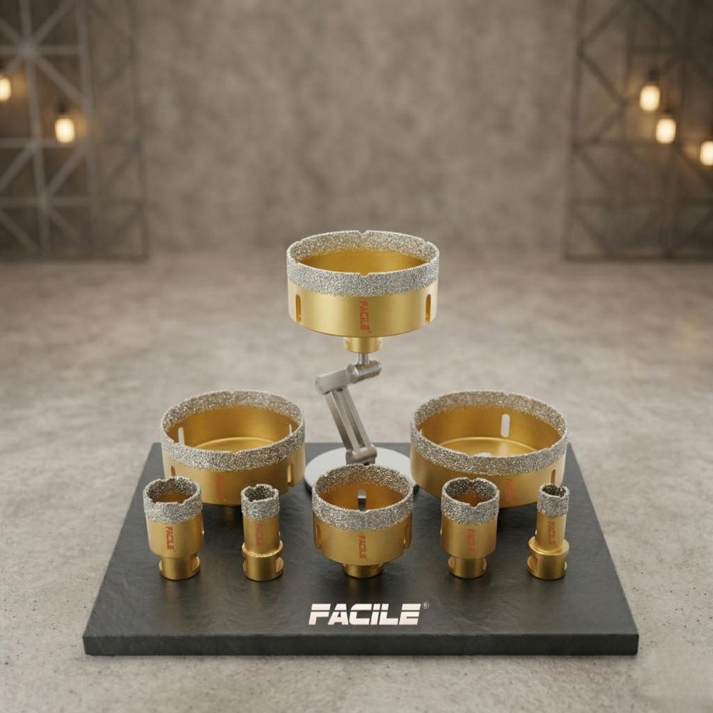 Drill Bit For Tiles - Color: Golden