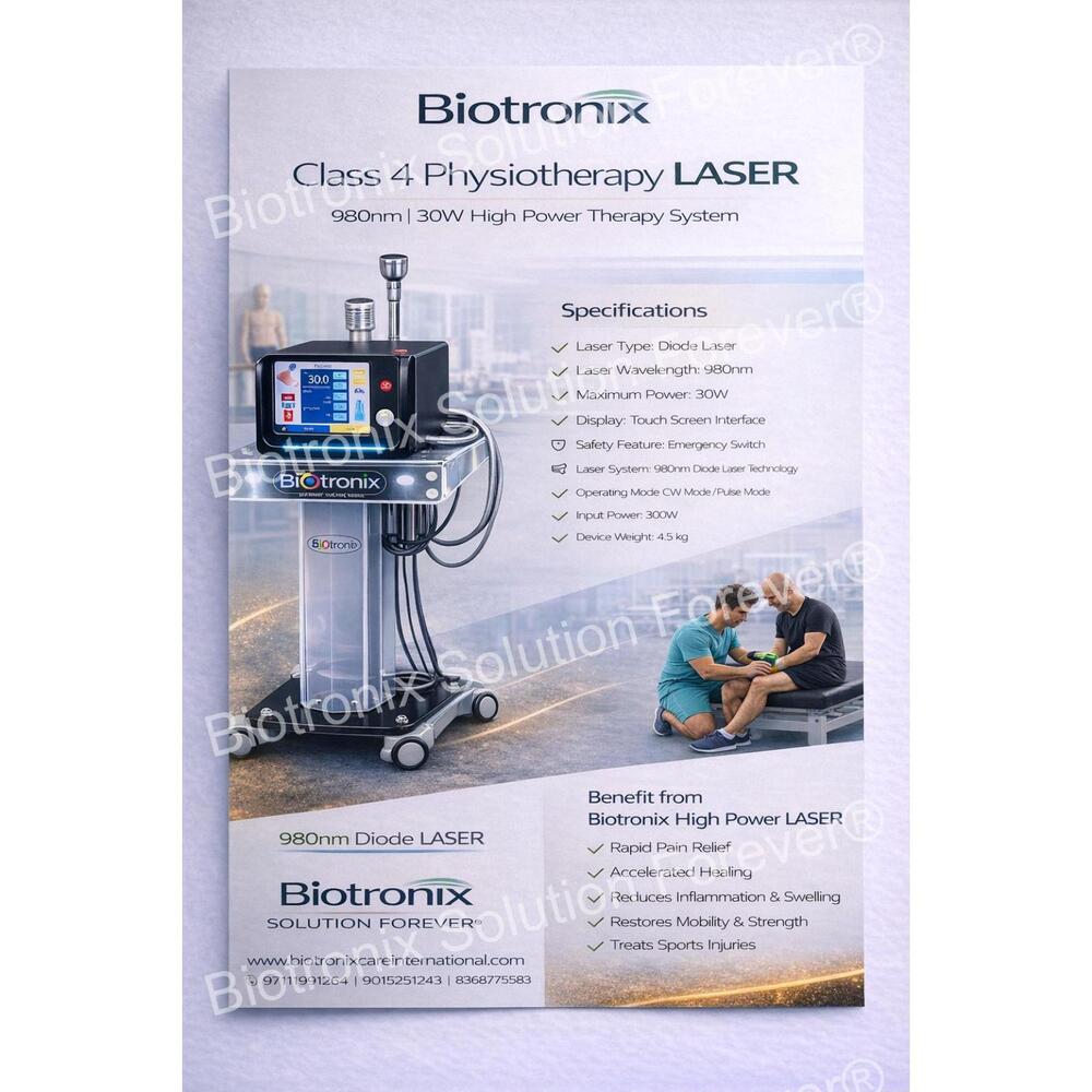 Class IV Laser Therapy Device for Sports Injury Pain Treatment