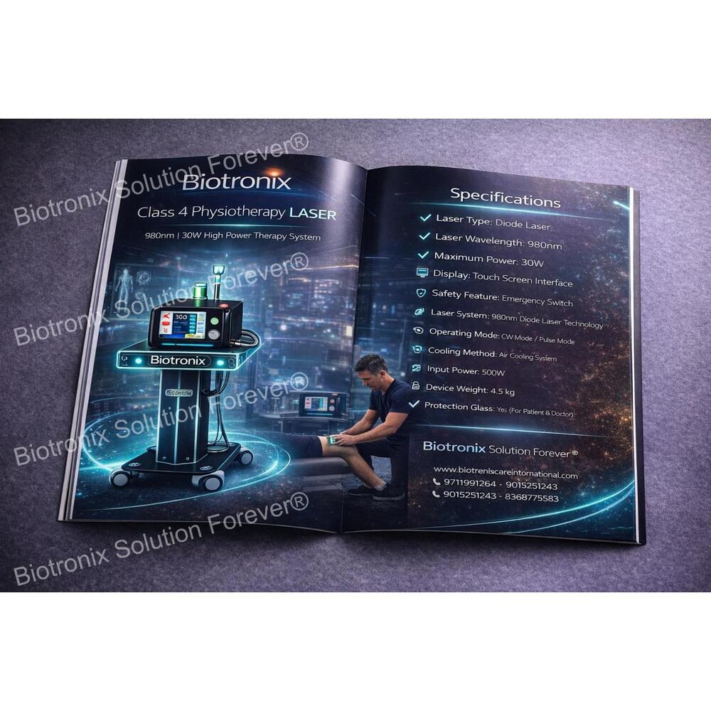 High Power Class 4 Laser Therapy System for Pain Relief Clinics