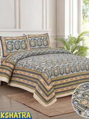 Pure Cotton king size bedsheet