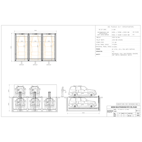 Pit Puzzle G-1 3 Grid 5 Car