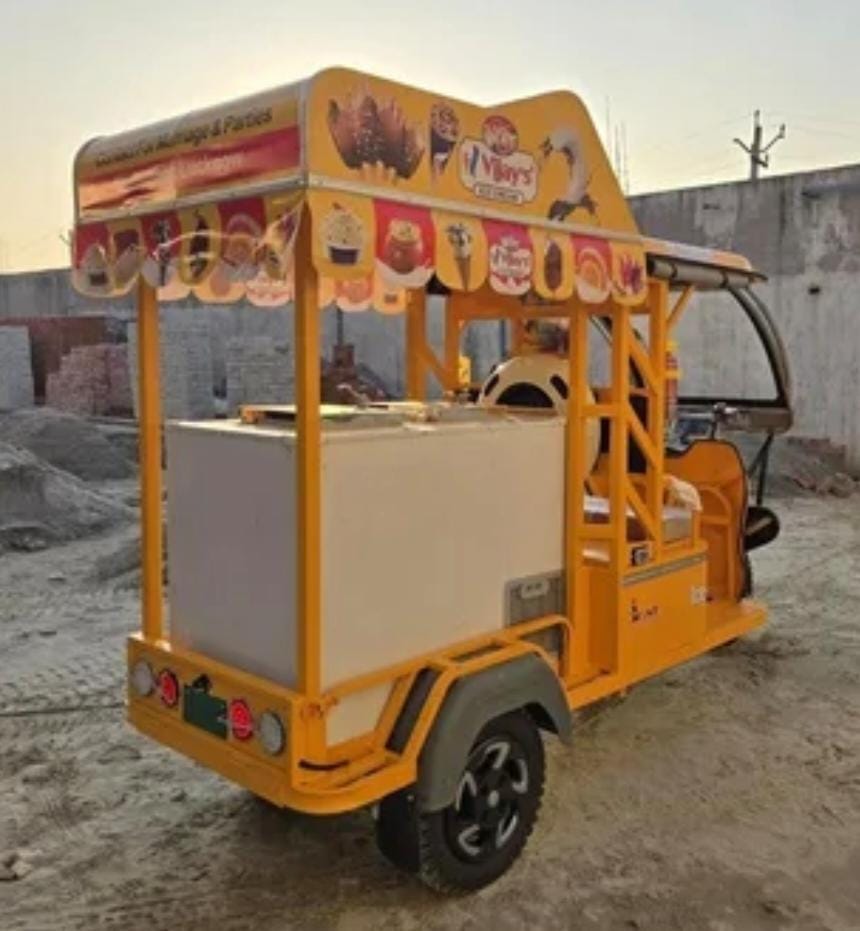 E Ice Cream Rickshaw