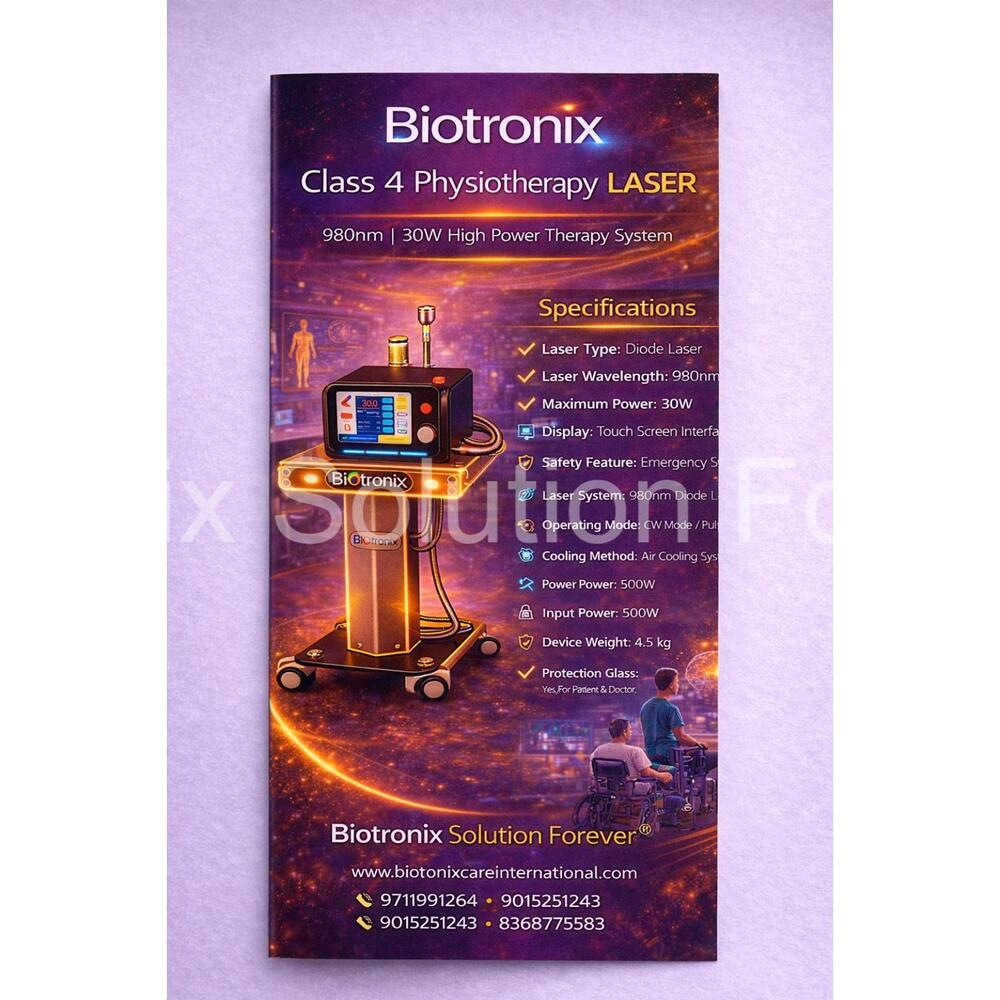 High Intensity Class 4 Laser Physiotherapy Machine for Sports Injury Treatment