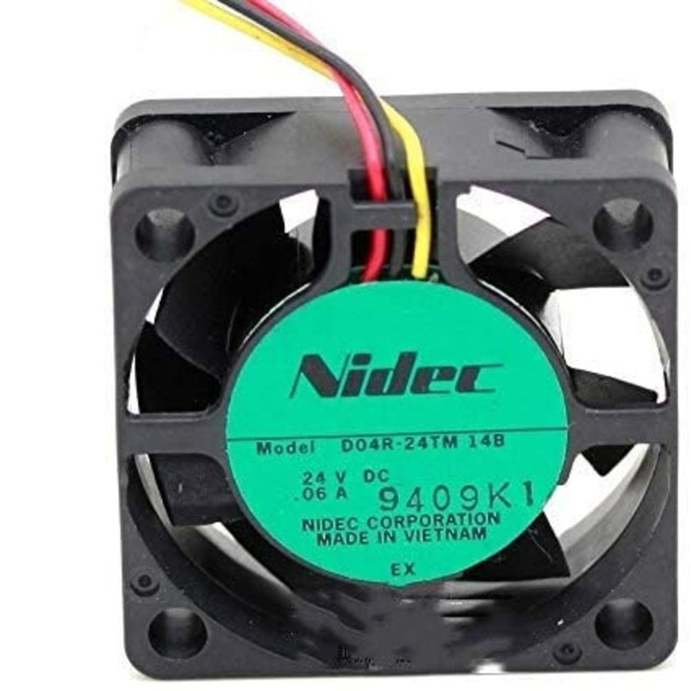 NIDEC D04R-24TM 24V DC 0.06A 4015mm Ball Bearing Industrial Inverter Axial Cooling Fans