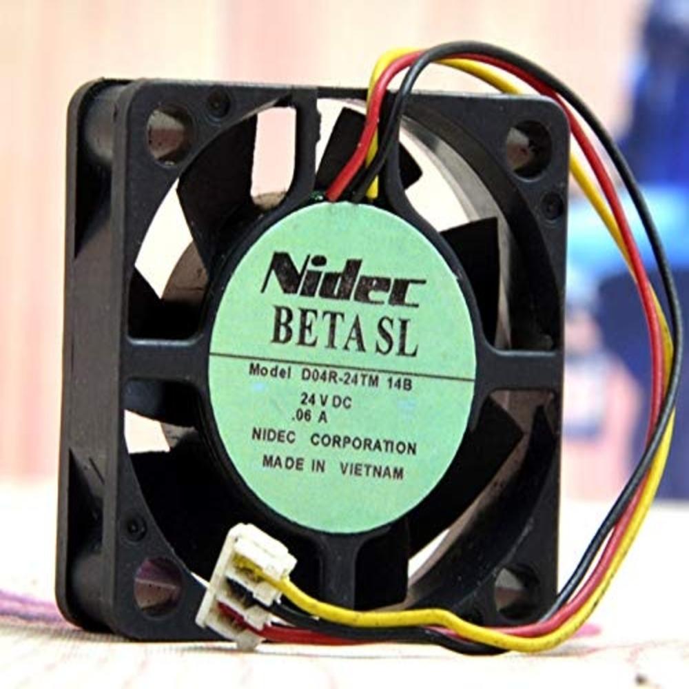 NIDEC D04R-24TM 24V DC 0.06A 4015mm Ball Bearing Industrial Inverter Axial Cooling Fans