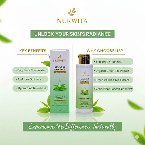 Vitamin C And Green Tea Face Wash - Gender: Unisex