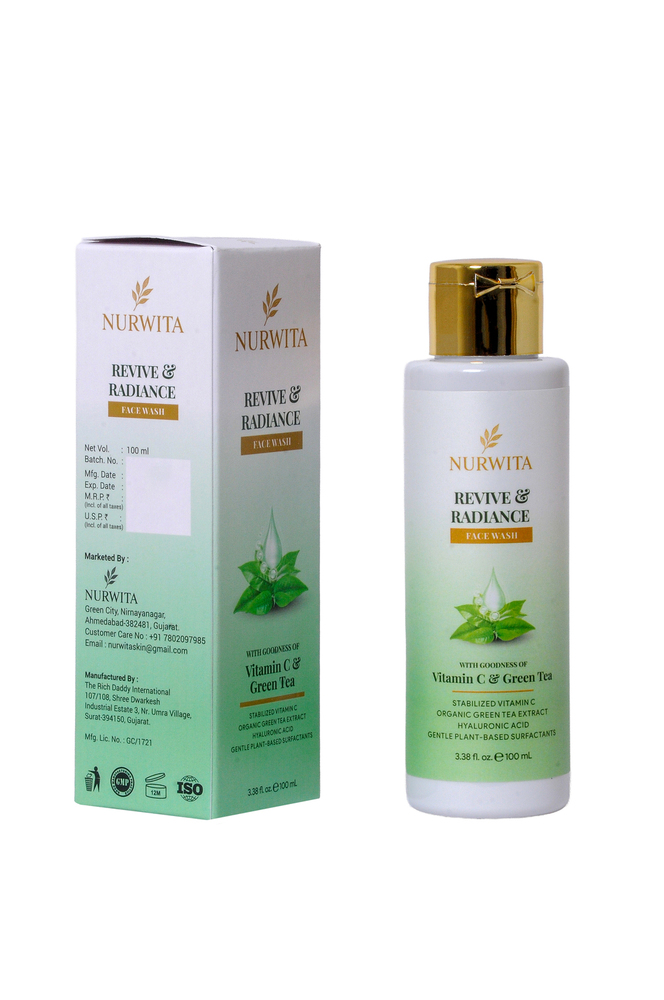 Vitamin C And Green Tea Face Wash