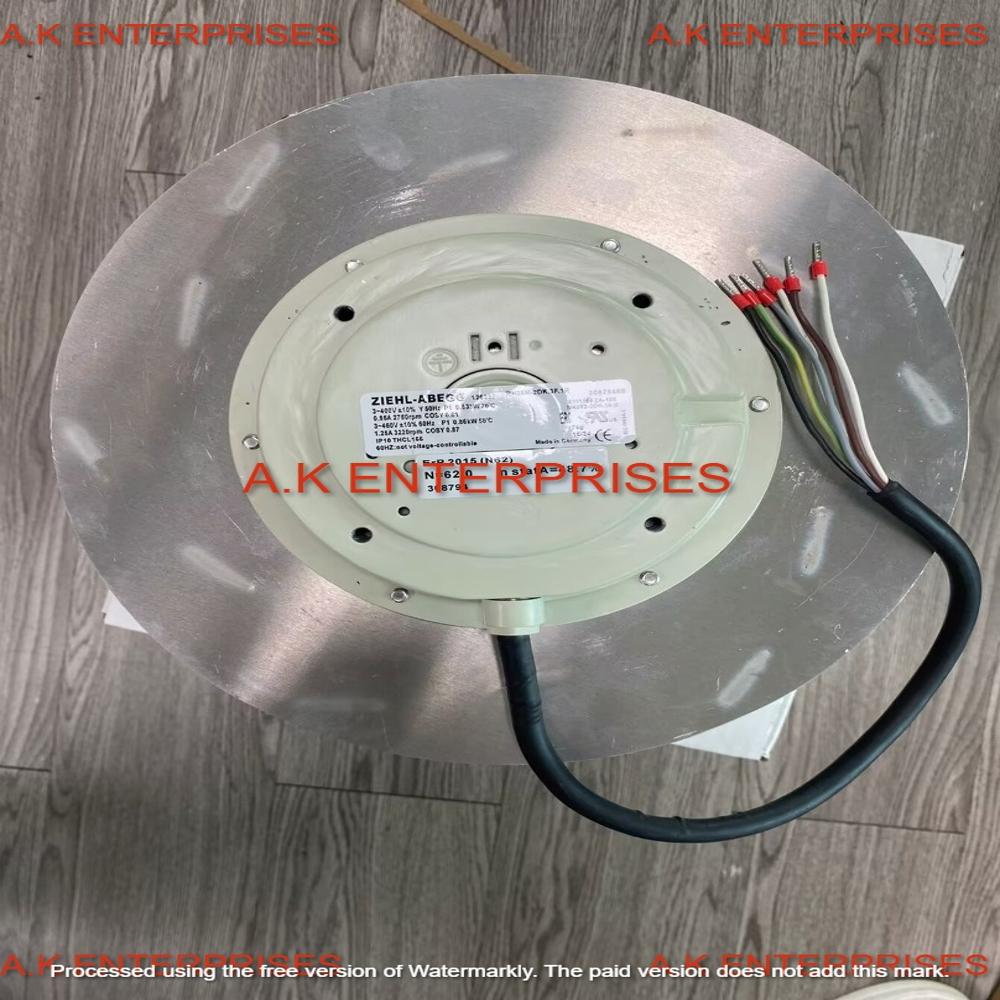 ZIEHL-ABEGG RH28M-2DK.3F.1R 400V AC BALL BEARING Free Standing Mounting Aluminum Blade Ac Motor