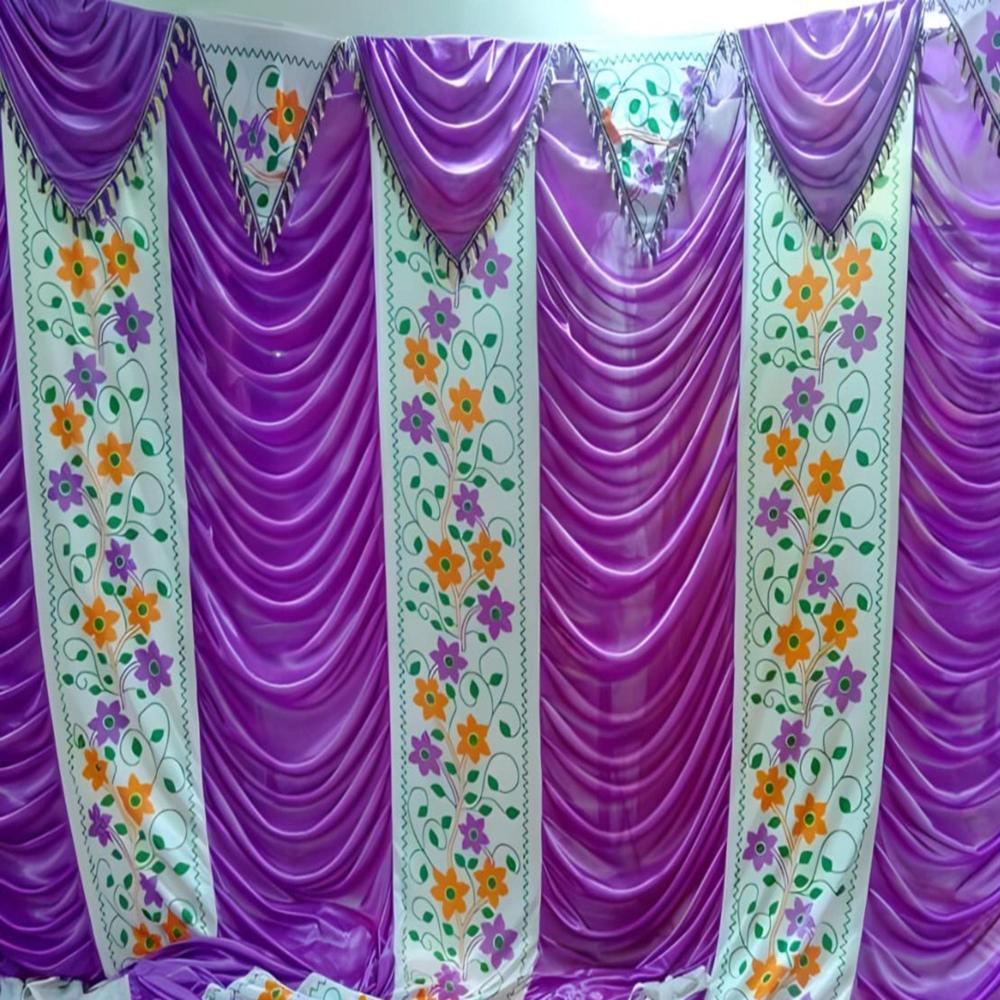 Premium Structured Readymade Sidewall Pardaa Decoration 