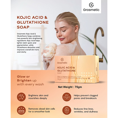 Kojic Acid and Glutathione Soap