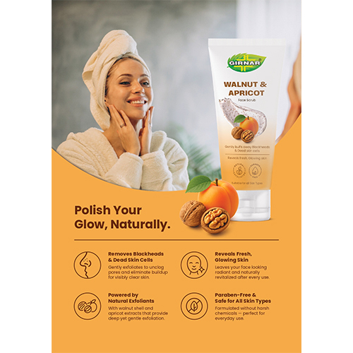 Walnut and Apricot Face SCrub