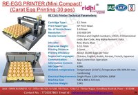 Ridhi Egg Batch Coding Machine