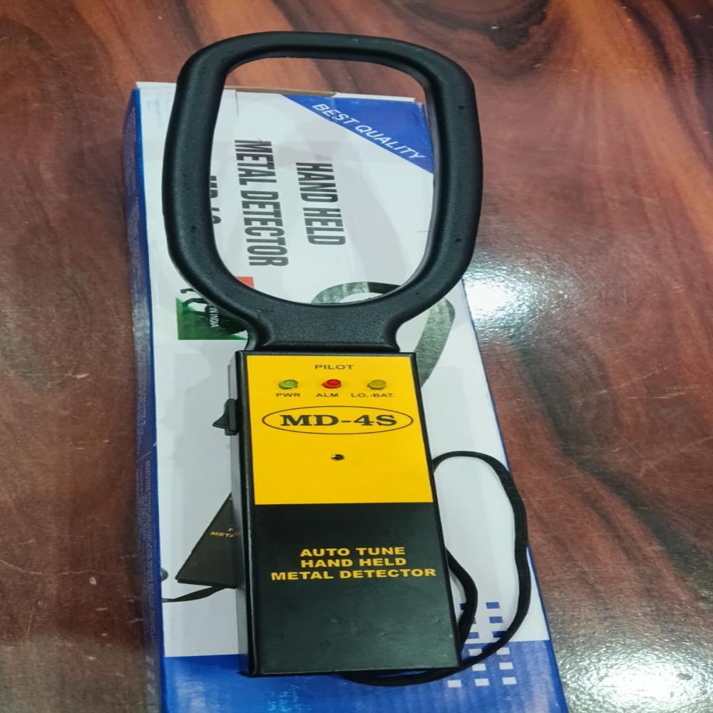 Hhmd Md- 4s Hand Held Metal Detector - Color: Black