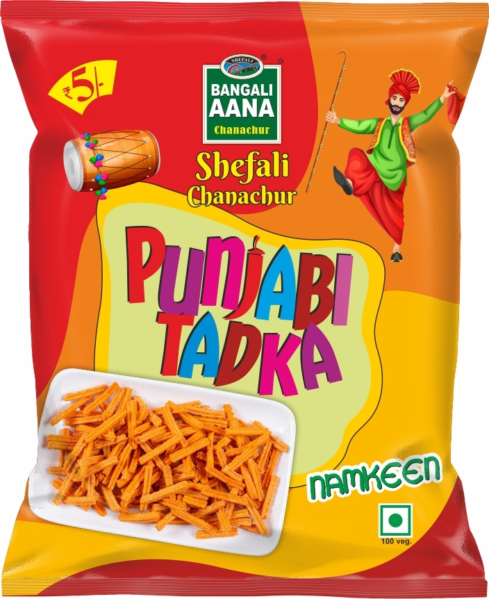Punjabi Tadka Chanachur - Carbohydrate: 62G Per 100G (Approx.)