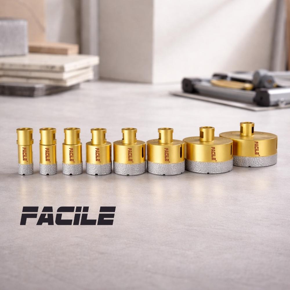 Drill Bit For Tiles - Color: Golden