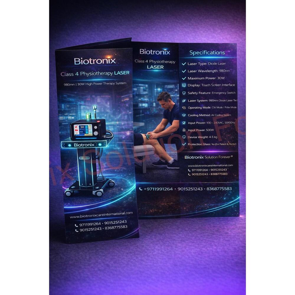 High Power Class IV Laser Therapy Equipment for Physiotherapy Rehabilitation