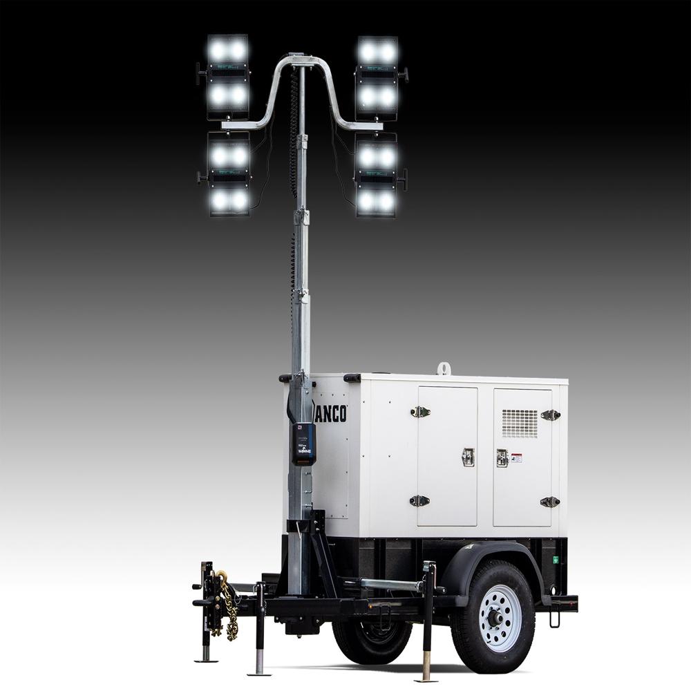 5 kVA  AC Genset with 12Mtr. Mobile Tower Light