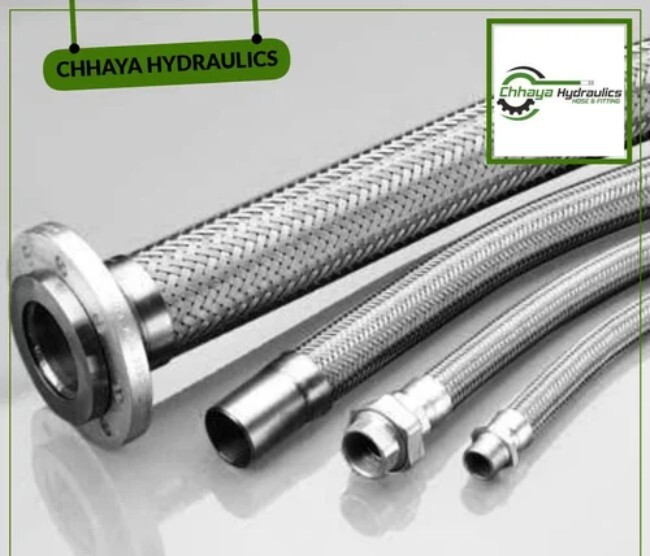 Ss Corrugated Hose - Color: Silver