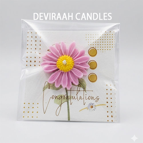 Daisy Packet Candle