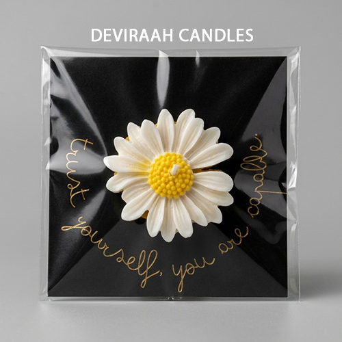Daisy Packet Candle