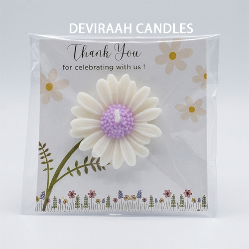 Daisy Packet Candle