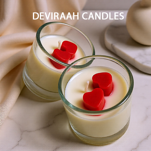 Decorative Glass Jar Candles