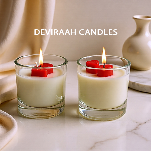 Decorative Glass Jar Candles