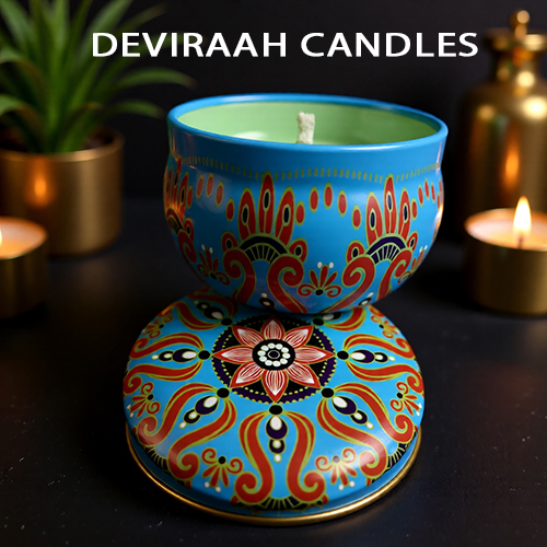 Mandala Candle