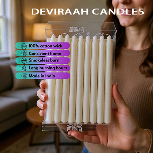 6inch Medium Size Plain Stick Candles