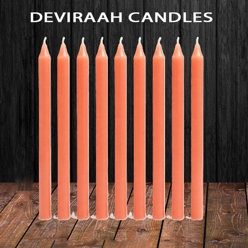 5inch Orange Color Stick Candles