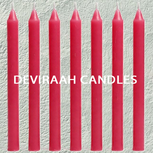 5inch Red Color Stick Candles