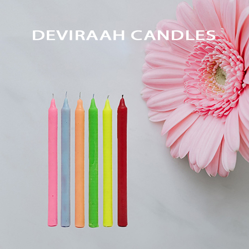 6inch Medium Size Multicolor Candles