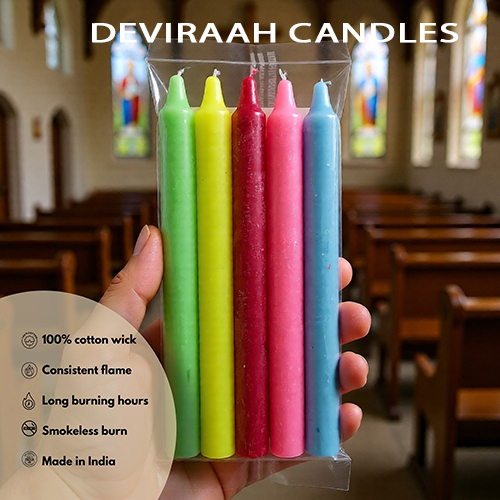 7inch Color Stick Candles