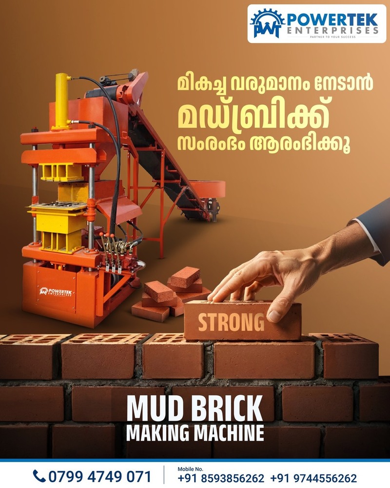 Clay Brick making Machine