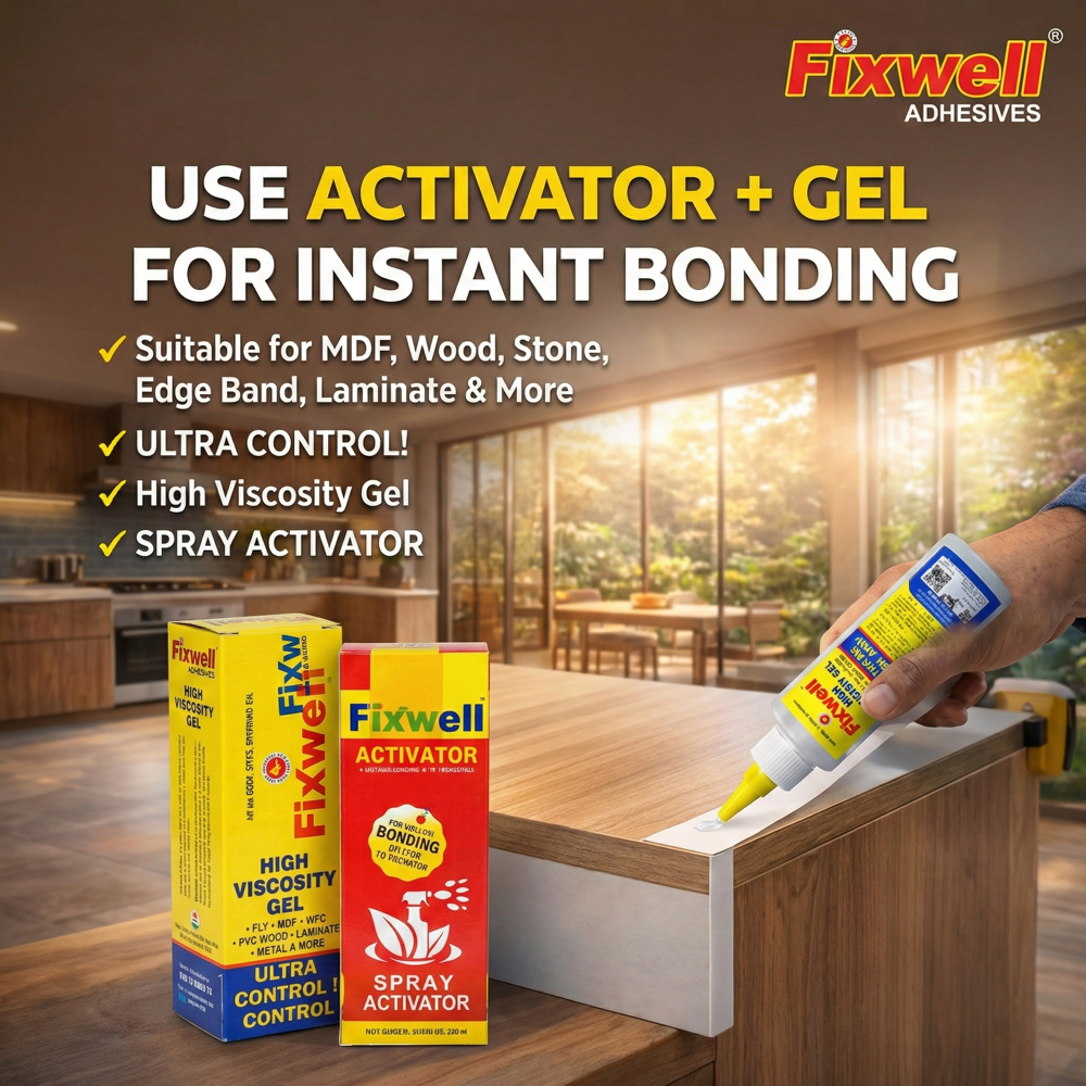 Fixwell Activator For Cynocrylate Adhesive Gel