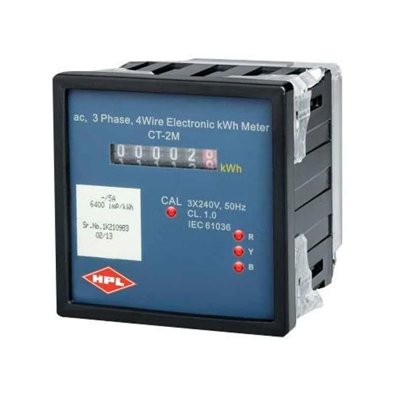 Hpl Energy Meter - Counter Display Ct2m-counter - Accuracy: 1.0  %