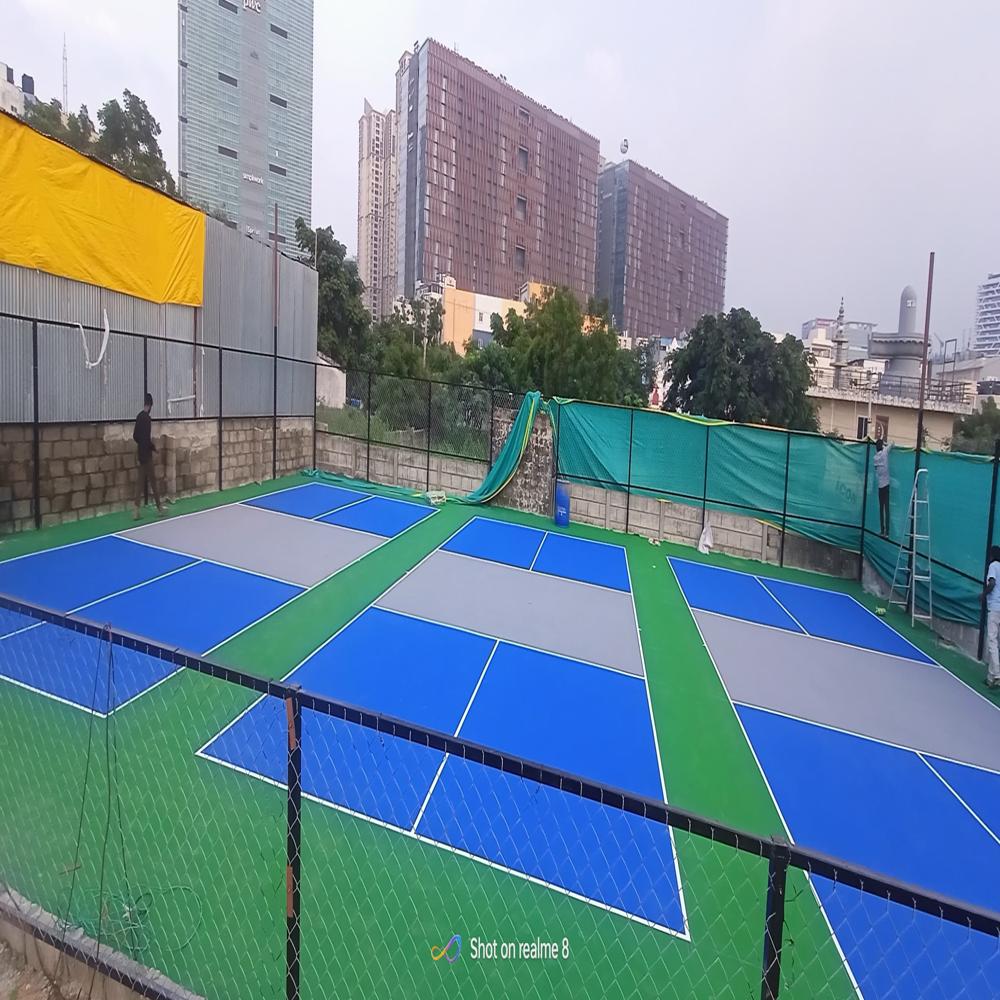 Synthetic Pickle Ball Court